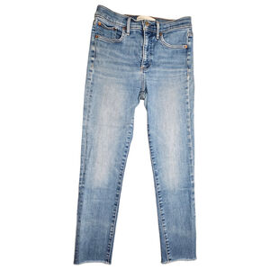 Denim Forum Skinny Jeans The Nico Mid Rise Skinny Crop Womens Size 28